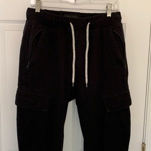 American Eagle Black heavy sweatpants